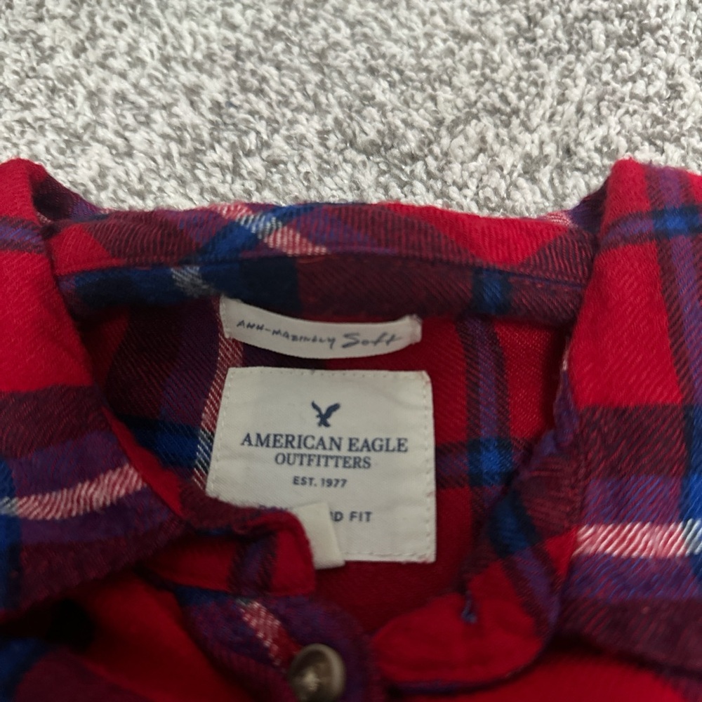 american eagle flannel - Picture 2 of 2